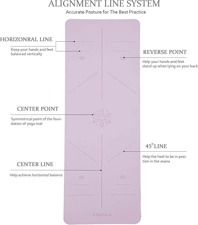 The Sculpt Store™ Alignment Yoga Mat